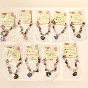 COPY - 2 Bracelets for $18. SWIBCO Personalized semi- precious Gemstones Bracel…